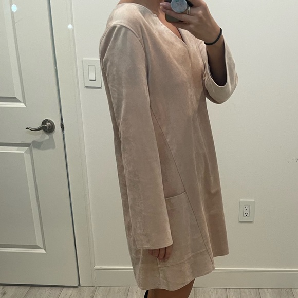 BCBG MaxAzria Faux Suede Dress - Picture 10 of 16